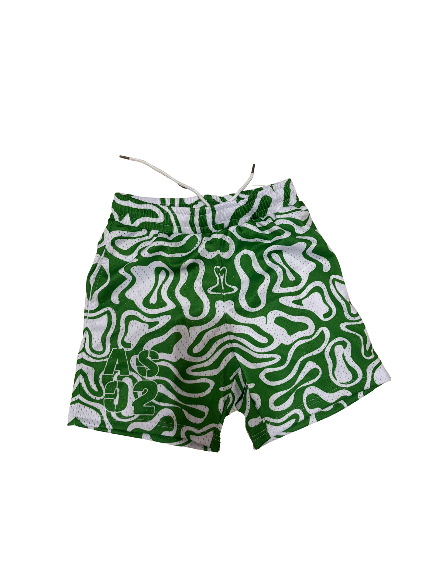 Green Illusion Shorts