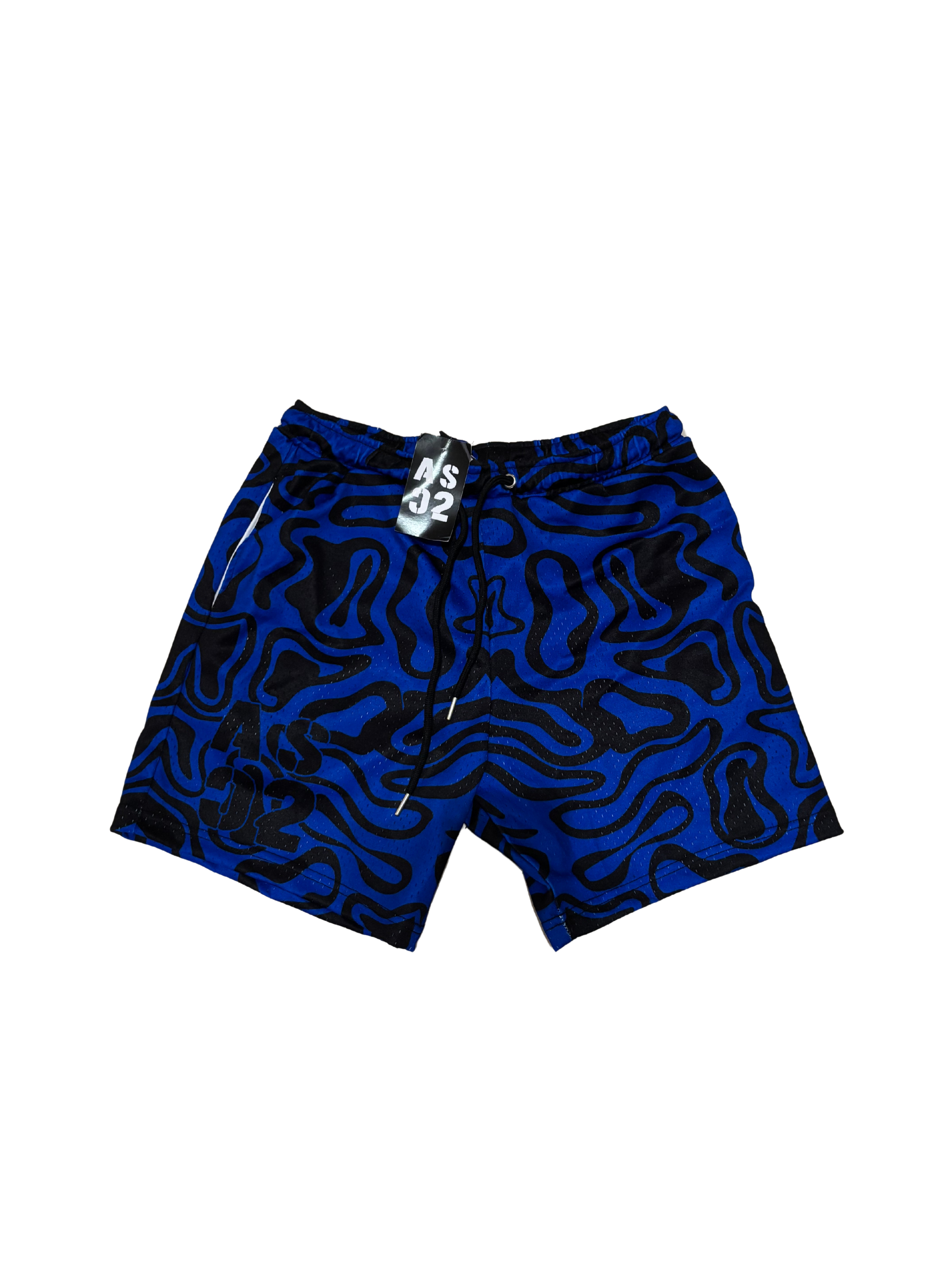 Blue Illusion Shorts