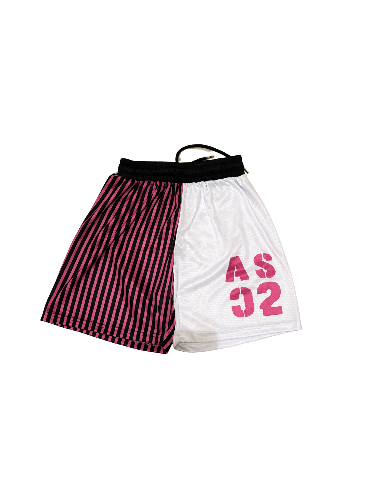 Pink Split Shorts