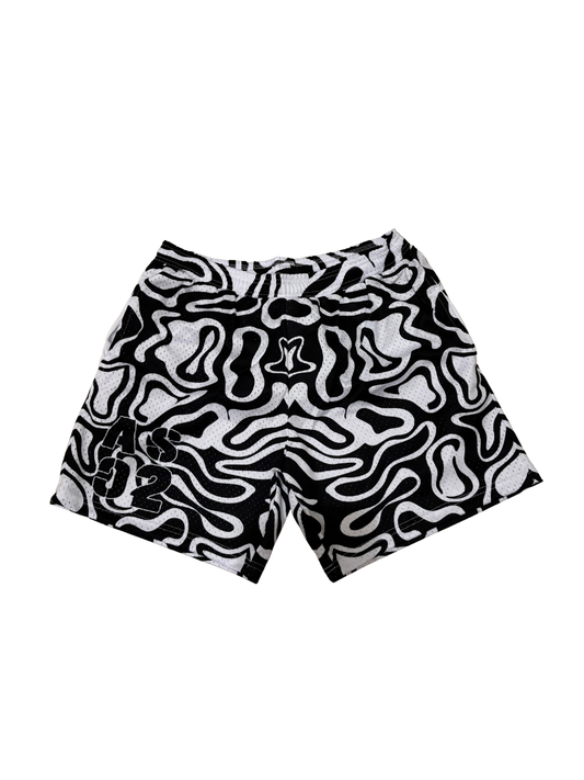 Illusion Mesh Shorts