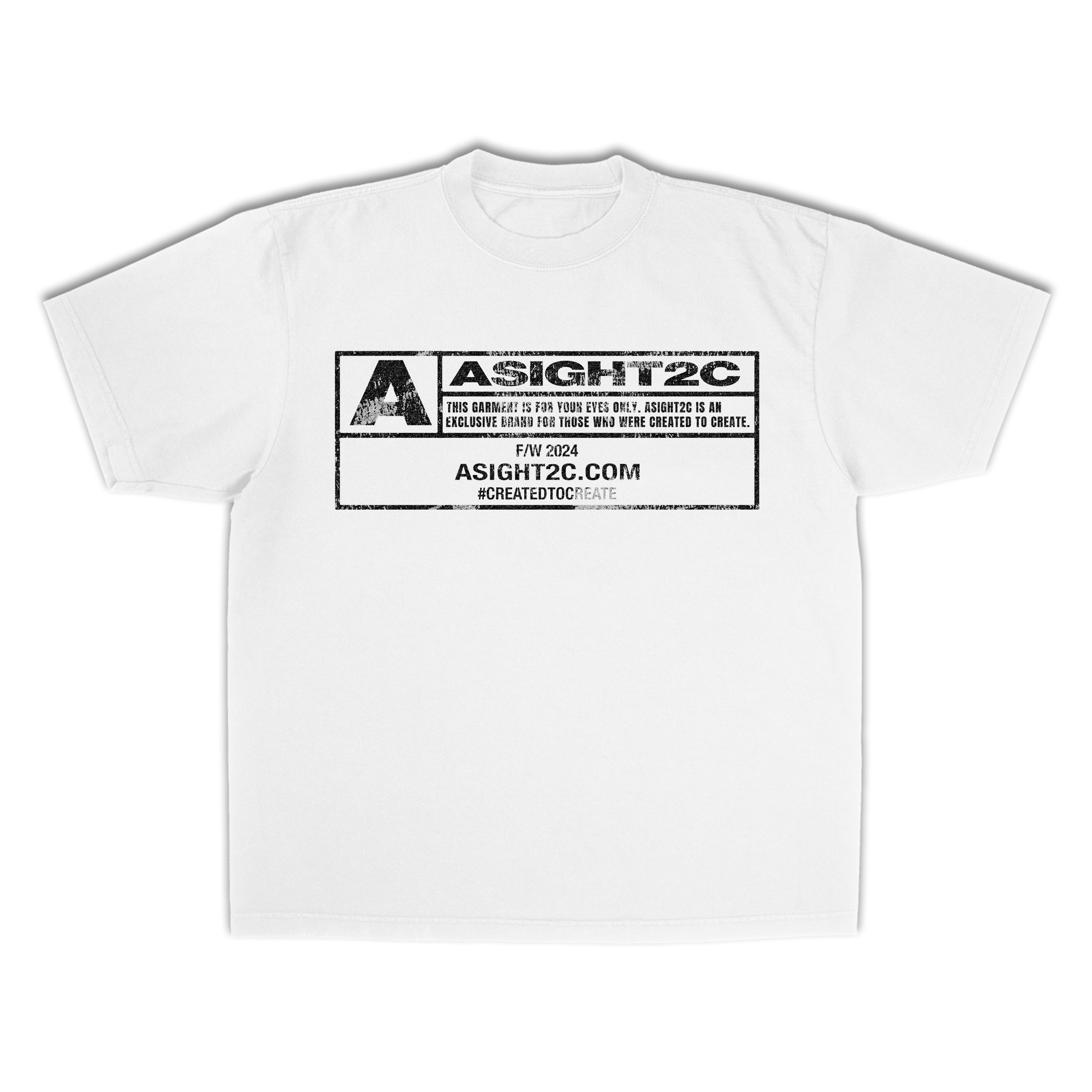 Short Sleeve 'Created To Create' Tee